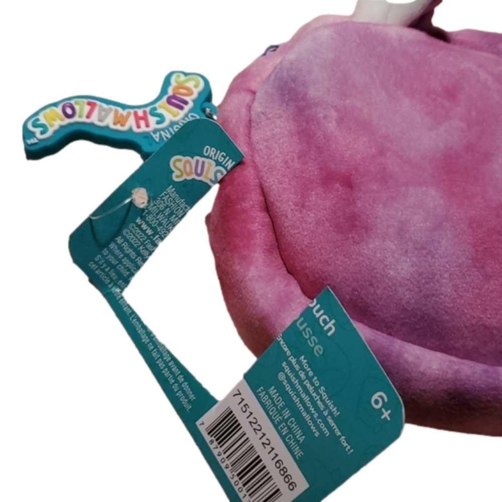 𝅺squishmallow Unicorn pencil pouch NWT - Picture 2 of 4